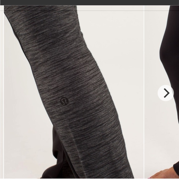 Lululemon Barre Pulse Pant Sz 4 Black/Gray - Picture 6 of 10